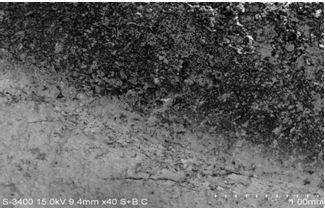 圖13-97 A、B區(qū)微觀形貌