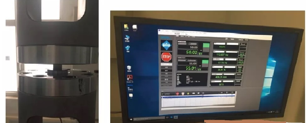 螺栓低周疲勞試驗(yàn)現(xiàn)場(chǎng)